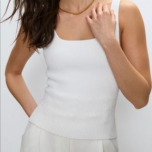 Aritzia Sculpt Knit Long Tank Babaton
